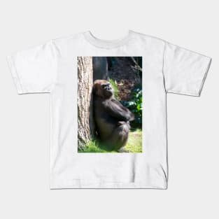 Gorilla Not Happy Kids T-Shirt